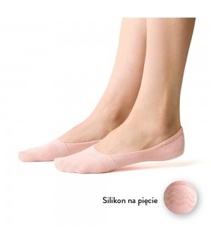 STOPKI STEVEN 058 BALERINY 38-40 różowy