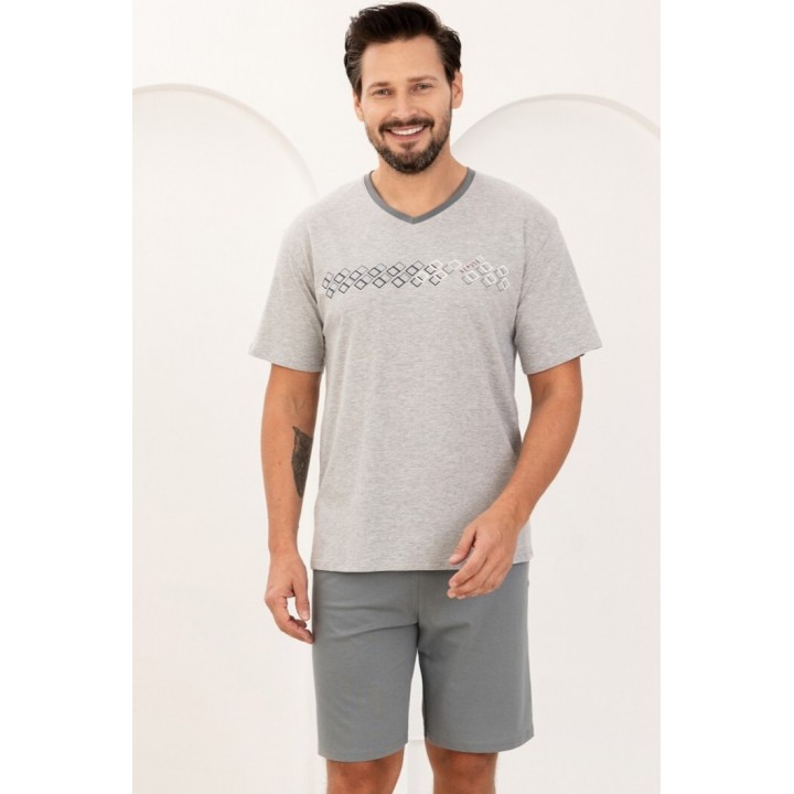 Мужская пижама REGINA 503 J меланж / XXL