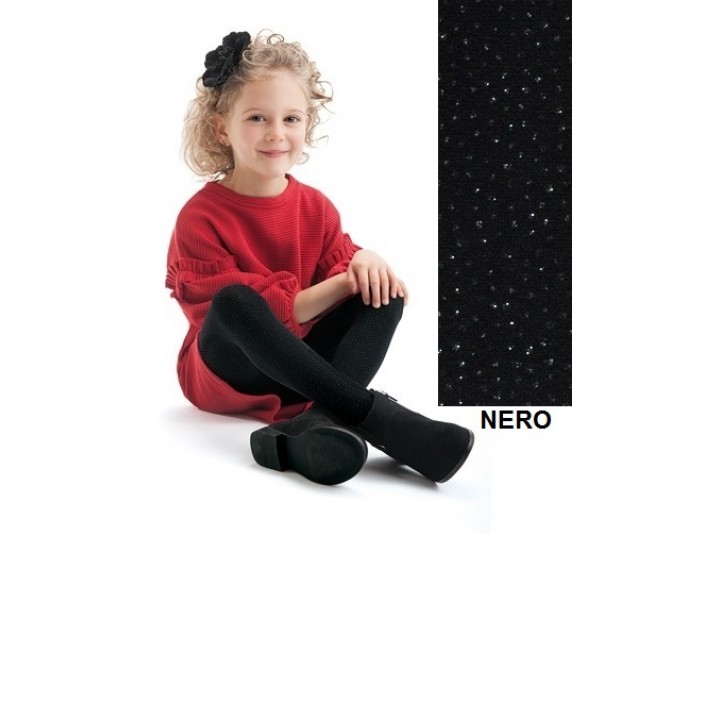 Колготки Knittex Angel Dust 122-128 чорного кольору