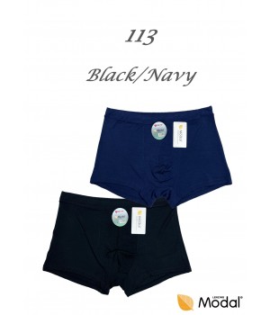 Чоловічі шорти DCPOLO 113 з модалу, 2 шт., чорний/гранульозовий/XL