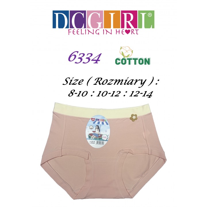 Дівчачі труси-поло DC 6334, бавовна