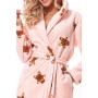 Женский банный халат L&L 2317 CRAZY APRICOT XL абрикосовый