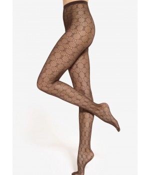 КОЛГОТКИ GATTA YASMINE WZ 07 MOKA 3/4