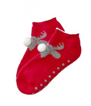 Махровые носки Marylyn Angora W44, универсальные, красные