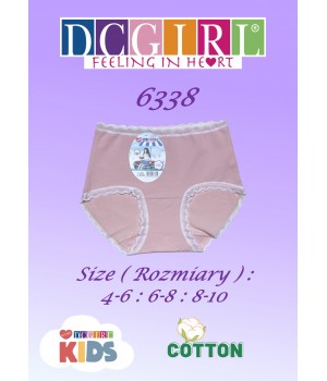 Дівчачі труси-поло DC 6338, бавовна