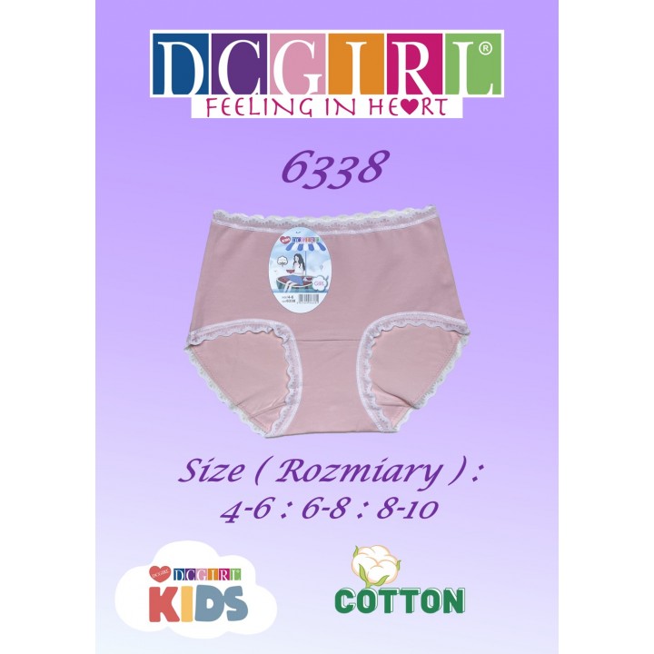 Дівчачі труси-поло DC 6338, бавовна