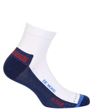 Мужские носки до щиколотки WOLA SPORT, размер W 998, белые, размер 41/43