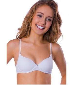 Бюстгальтер KEY BRA TBM-122 80CC білий