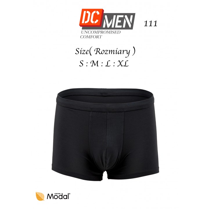 Мужские шорты DCPOLO 111, модал, черные.