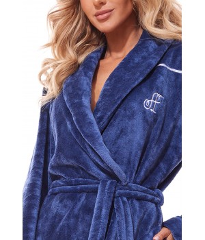SZLAFROK L&L DAMSKI 2312 LUX NAVY /XL