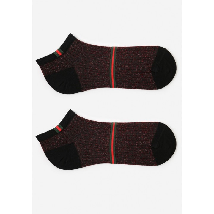 STOPKI MARILYN DAMSKIE P25 BLACK/RED 36/40