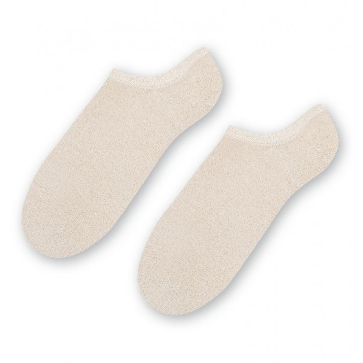 Носки Steven 100 Lurex, размер 38-40, золотистые.