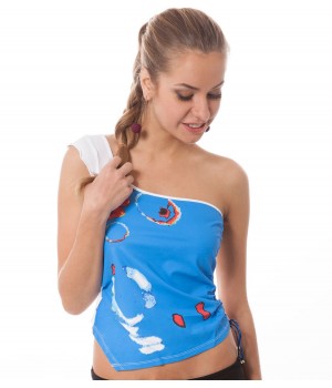 Футболка ATLANTIC TGV-030 L синя