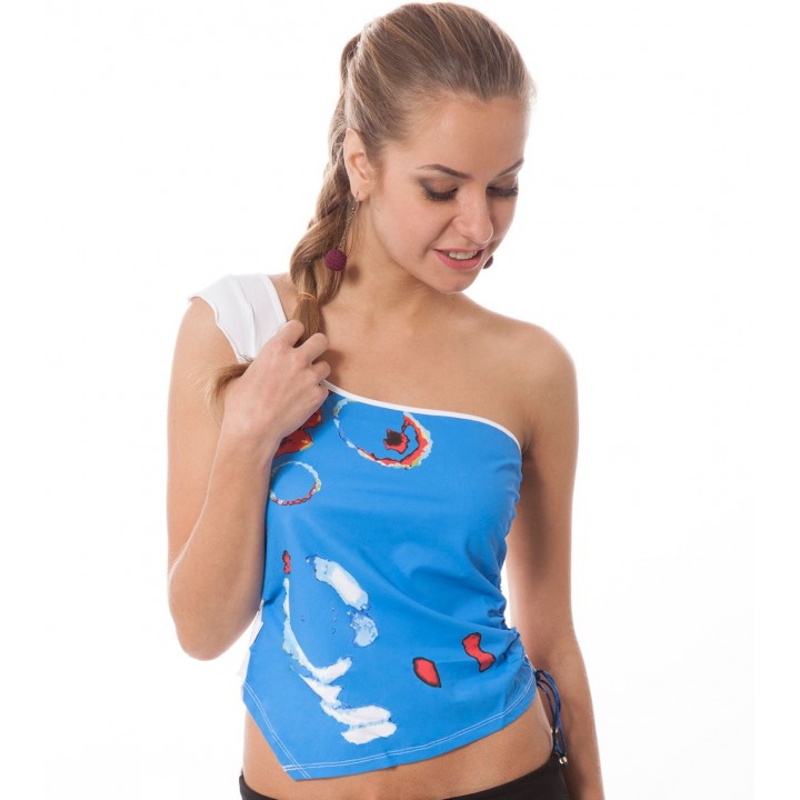 Футболка ATLANTIC TGV-030 L синя