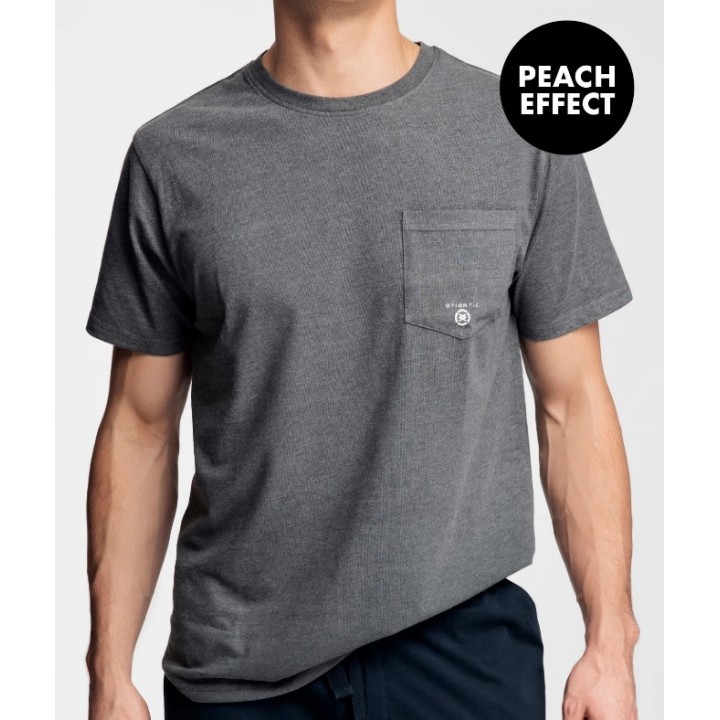 Футболка ATLANTIC NMT-033 WL21 СІРИЙ/MEL /L