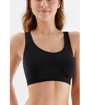 ТОП GABRIELLA БЕЗШОВНИЙ ТОП ЧОРНИЙ /L