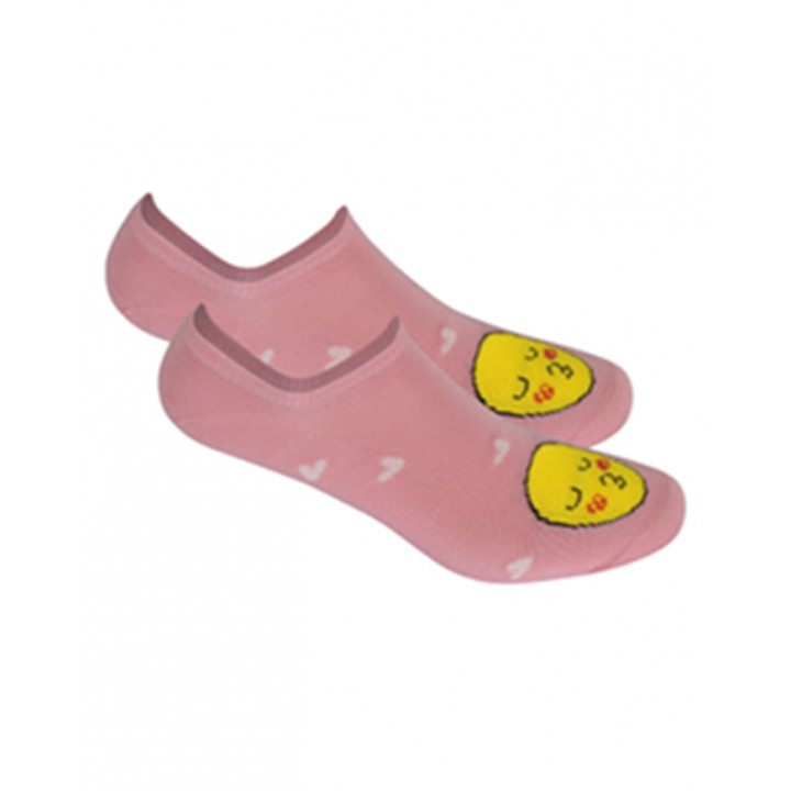 STOPKI WOLA EMOTKI W969 PINK 36/38