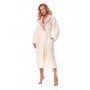 Женский банный халат L&L 2314 DUO ECRI /XXL