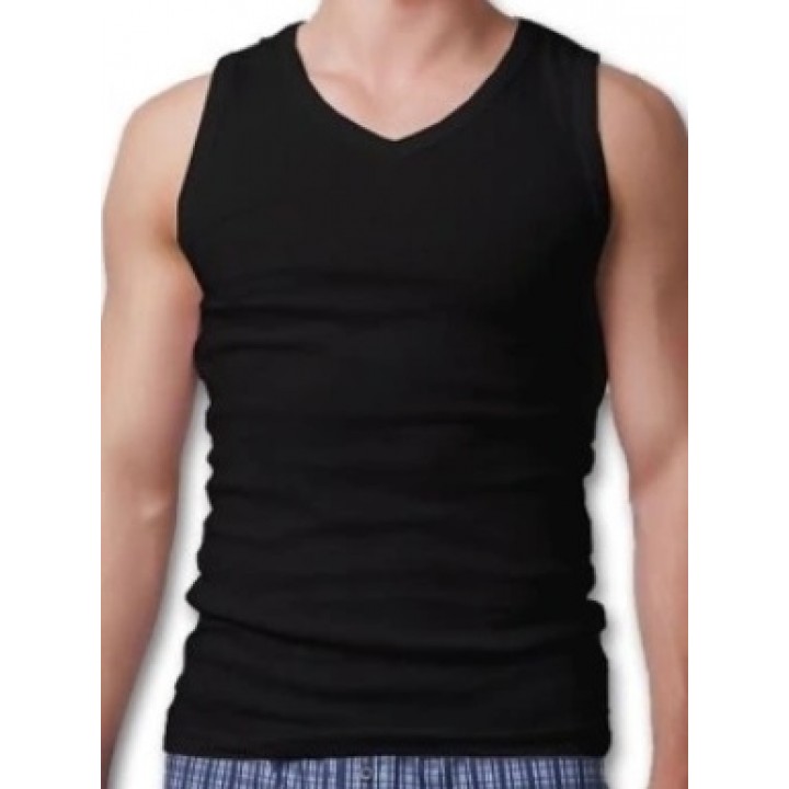 Футболка ATLANTIC EMBAJ ECV-001 ЧОРНИЙ/XXL