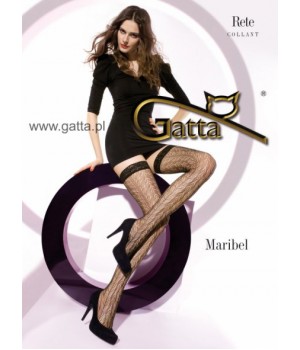 Чулки GATTA MARIBEL WZ 01 1/2 жемчужные