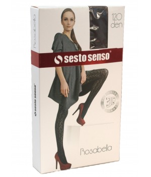 КОЛГОТКИ SESTO SENSO ROSABELLA СЕРЫЕ /3