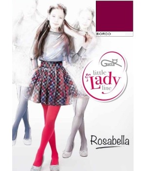Бордові колготки GATTA DZ ROSABELLA 92/98