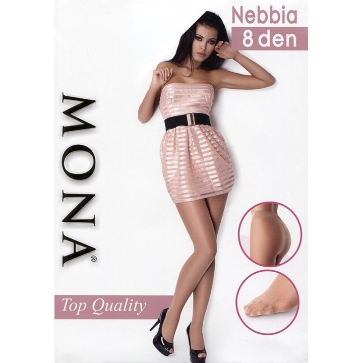 Колготки MONA NEBBIA, размер 8 NERO/2