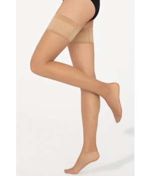 Чулки GATTA CONTROL PRESS 3/4 черные