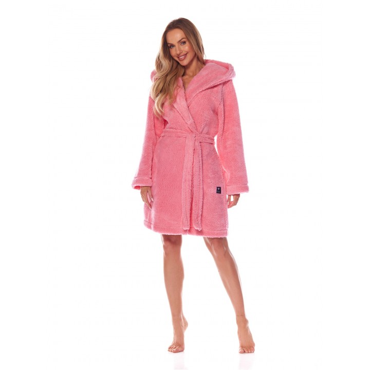 Женский банный халат L&L 2215 VIOLA M виноградный