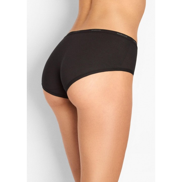 ТЕРМОАКТИВНІ ЧОРНІ ТРУСИКИ MARILYN BAMBOO /L