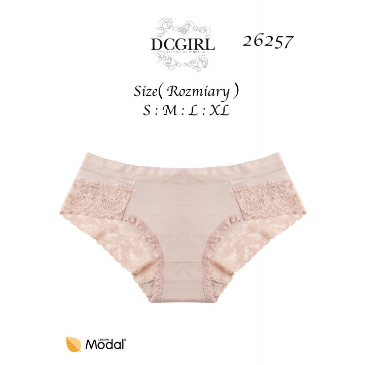 Рожеві модальні труси DCPOLO 26257