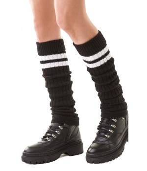 ЛЕГГИНСЫ СТИВЕН 068 В ПОЛОСКУ ЧЕРНО-БЕЛУЮ ФОРМУ