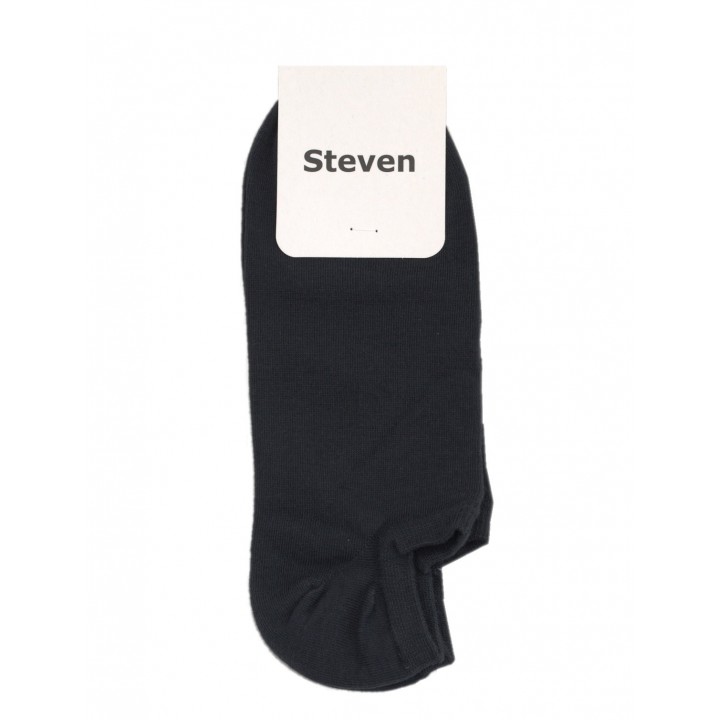 Женские носки Steven 073, размер 35-37, черные.