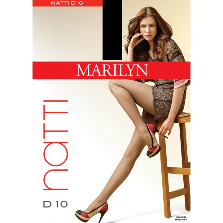 КОЛГОТКИ MARILYN NATTI D10 20 ЧОРНІ 3/4