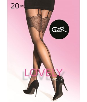 Колготки GATTA LOVELY 20 W 12 NERO /2
