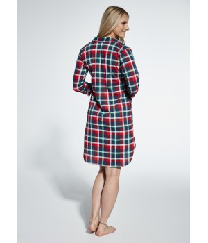 Рубашка Cornette PD-484/368 Britney L темно-синяя - красная