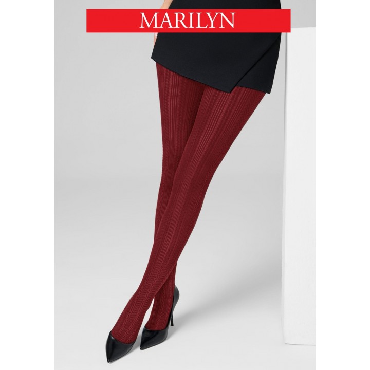 Колготки MARILYN DIANA F01 Бордові 5