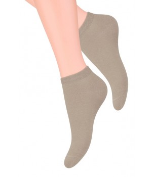 Носки Steven 052 GL 35-37 бежевые