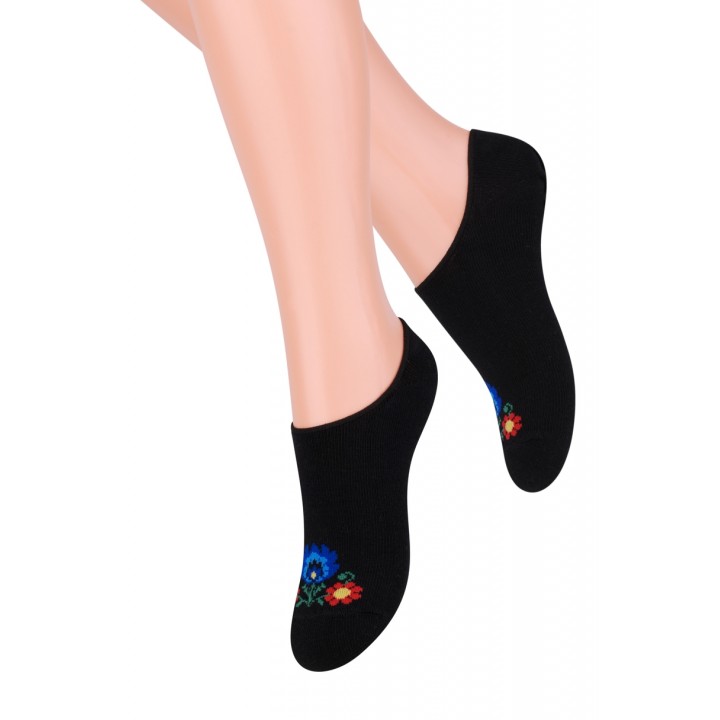 Детские носки Steven 119, размеры 29-31, черные.