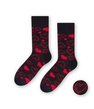 Мужские носки Steven 136 ко Дню святого Валентина, размеры 41-43