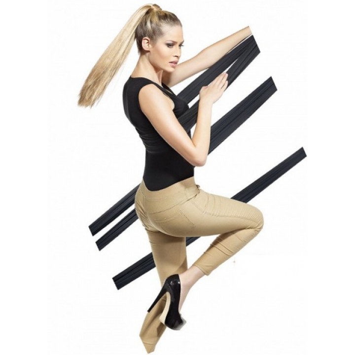 Классические леггинсы Marylyn 969, размер S/M, черные.