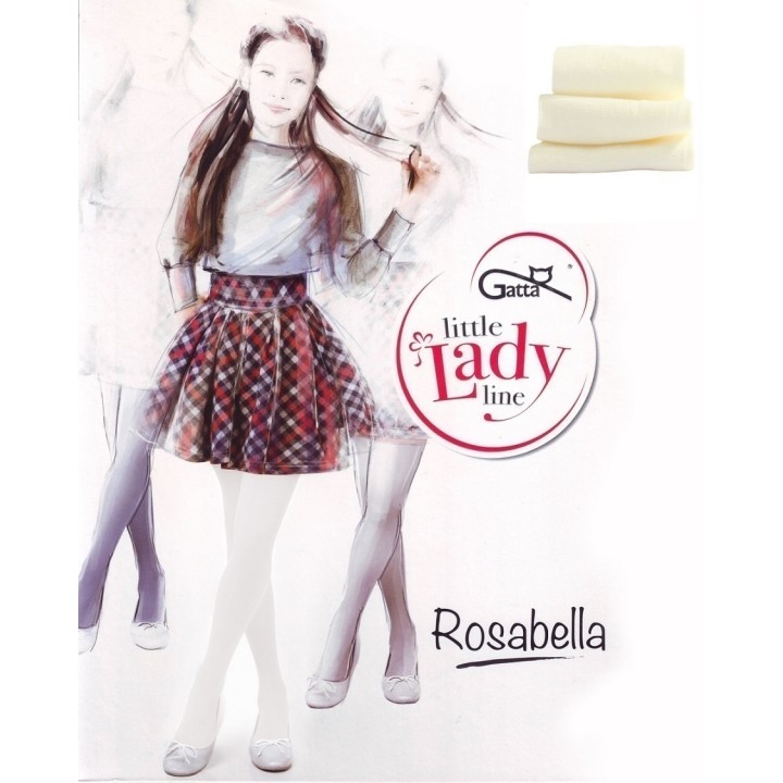 КОЛГОТКИ GATTA DZ ROSABELLA PANNA 128/134