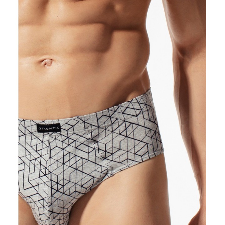 Трусы ATLANTIC MP-1512 M MELANGE - серые