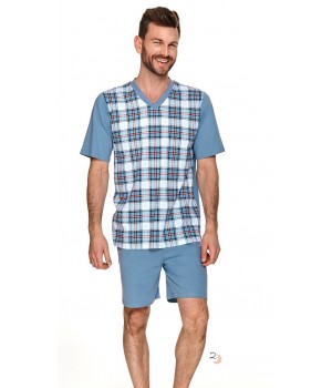 Пижама TARO 2733 ANTON SS22 L синего цвета