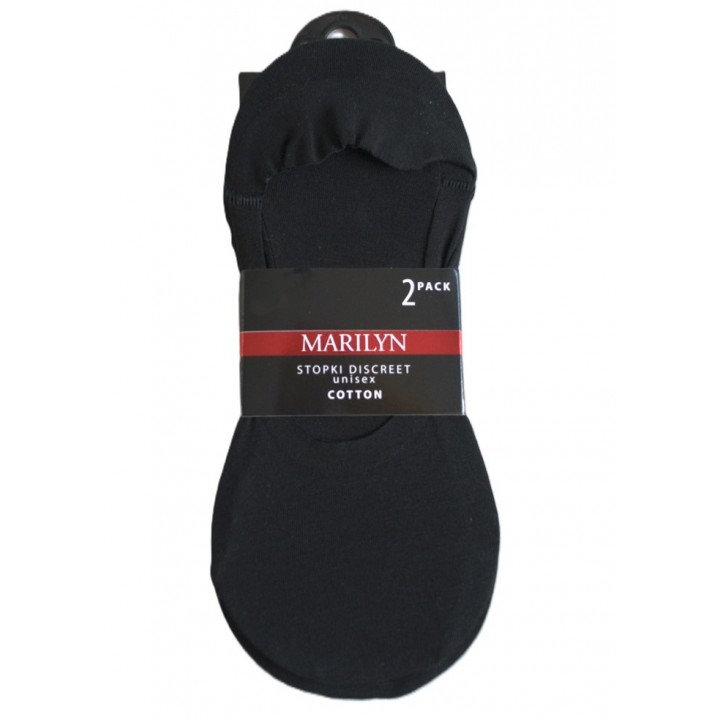 STOPKI MARILYN DISCREET UNISEX UNI BLACK 35/38 2P