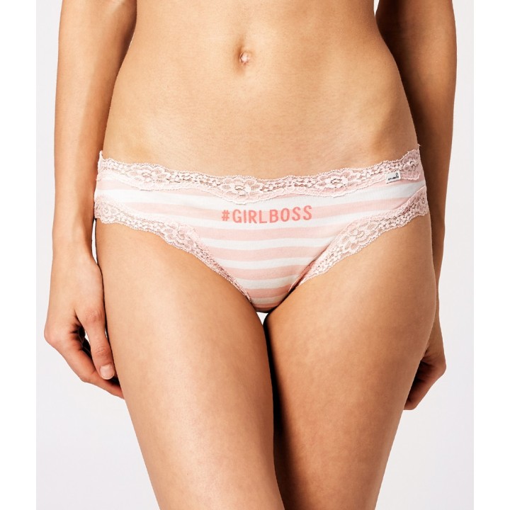 Трусы ATLANTIC BRIEFS LP-2679 M светло-розовые