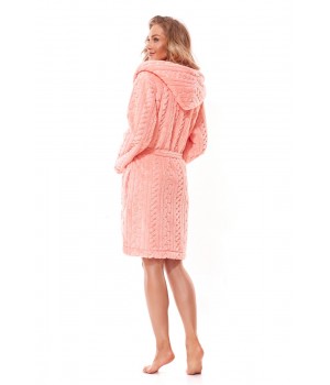 Женский банный халат L&L 2308, цвет «Сладкий абрикос» /XL