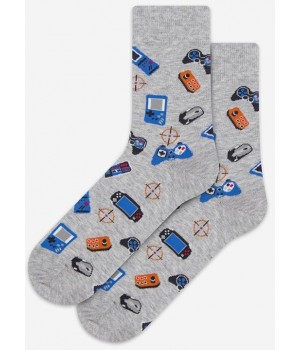 Мужские повседневные носки WOLA PERFECT WZ141 CEYLAN 42/44