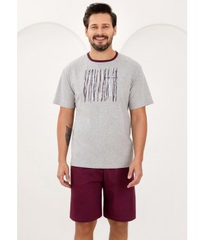 Мужская пижама REGINA 500 меланж /XL