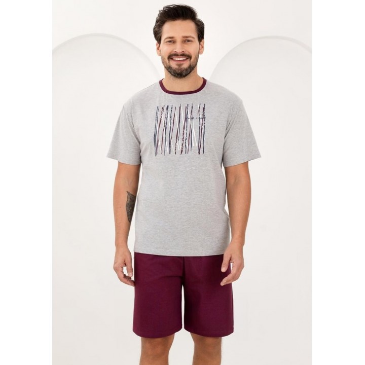 Мужская пижама REGINA 500 меланж /XL